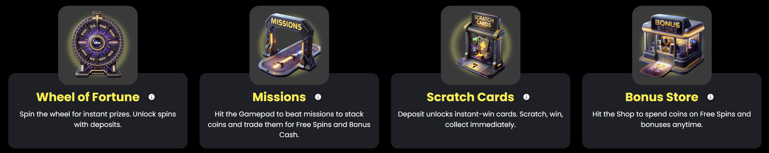 Moonwin Casino Missions